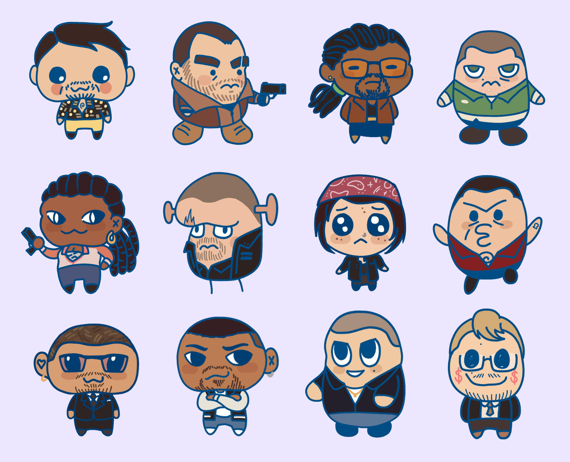 GTA 4 Stickers