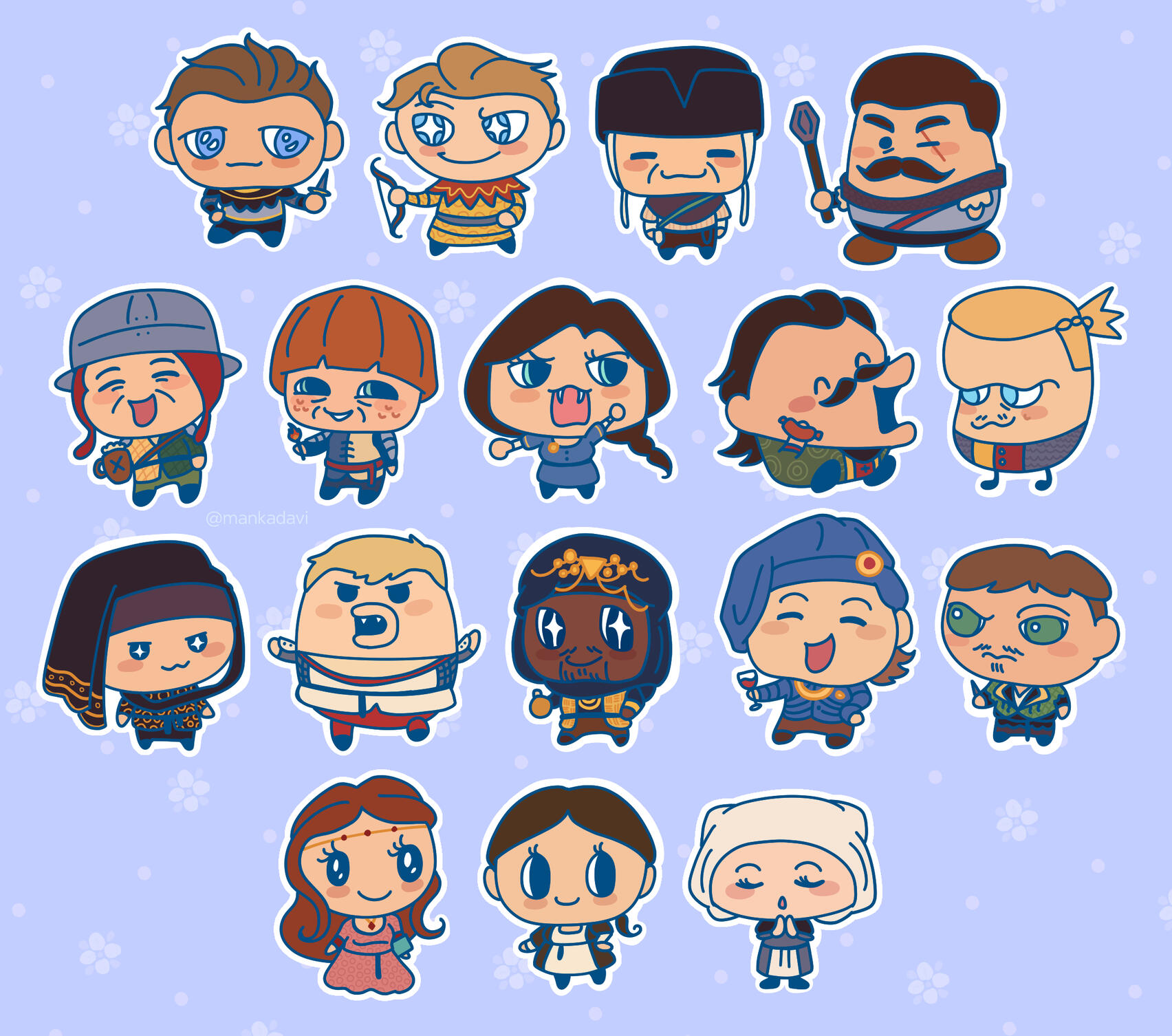 KCD Stickers
