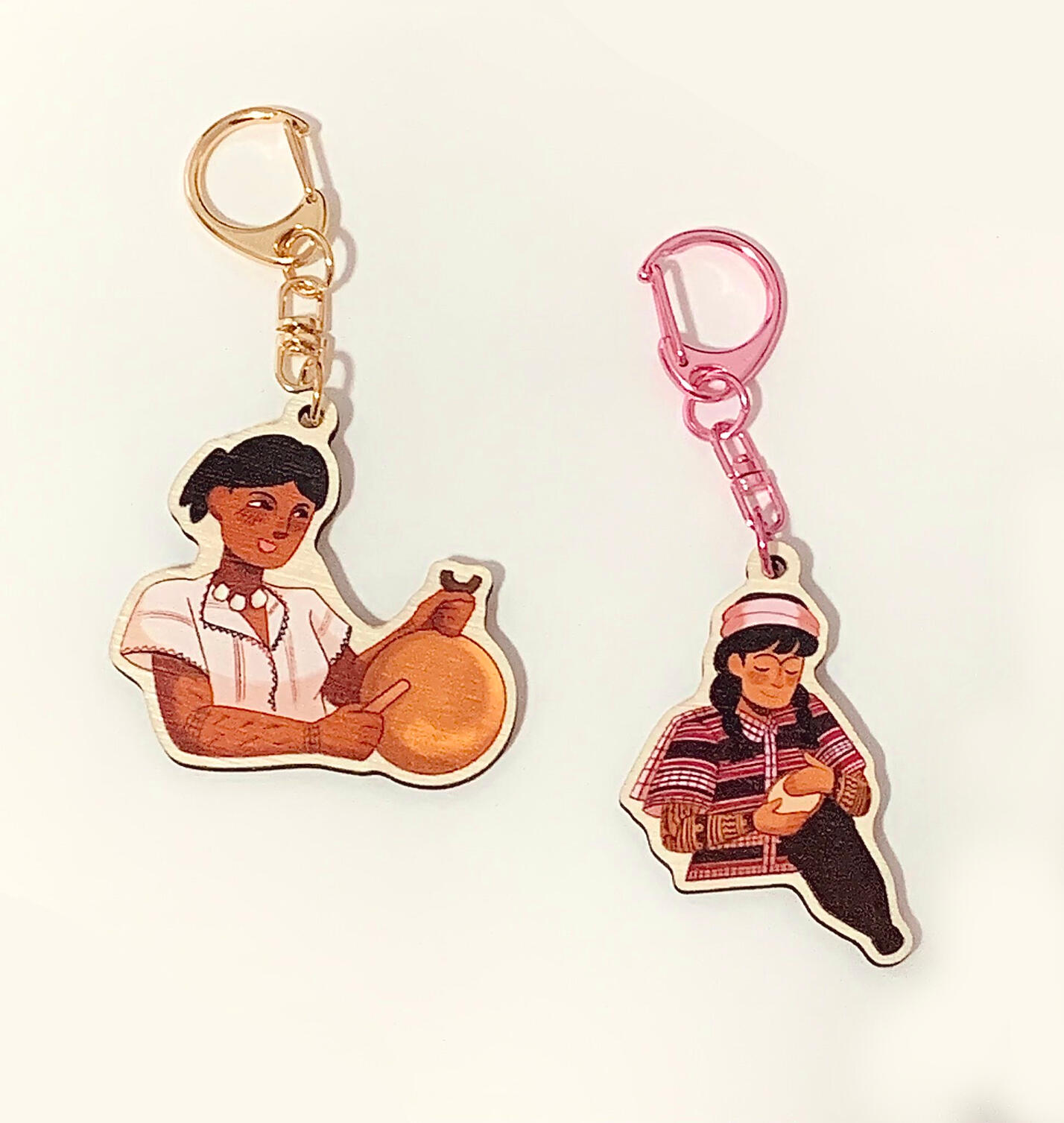 Wooden Keychains